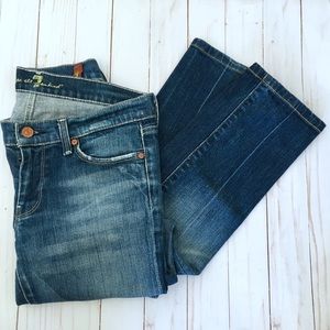 7 FOR ALL MANKIND | STRAIGHT LEG JEANS |